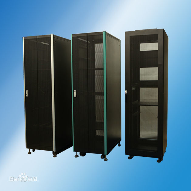 Черный цвет Rack Enclosure Server Cabinet / Computer Racks And Cabinets YH2001 (Компьютерные стеллажи и шкафы)